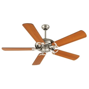 Craftmade Ceiling Fan Brushed Nickel Civic Fan 52 Cherry Blades K10853 - All