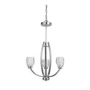 Canarm Andie 3 Light Chandelier in Chrome Rich389a03ch9 - All