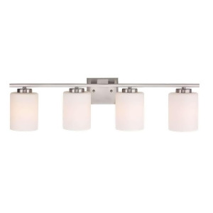 Dolan Designs Chloe 4 Light Bath Bar in Satin Nickel 3884-09 - All