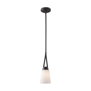 Canarm Somerset 1 Light Pendant in Oil Rubbed Bronze Ipl421a01orb - All