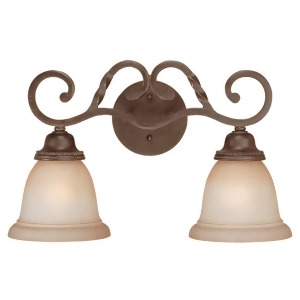 Craftmade Sutherland 2 Light Vanity in English Toffee 22402-Et - All