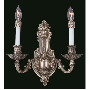 Framburg Napoleonic 2 Light Bath/Wall Sconce in French Brass 8702Fb - All