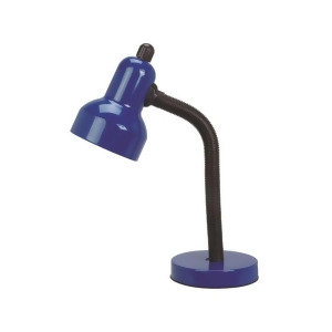 Lite Source Desk Lamp Blue 60w Ls-211blu - All