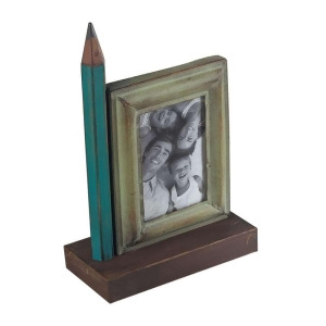 Sterling Industries Pencil Picture Frame Lg in Basset Green / Blue 129-1047 - All