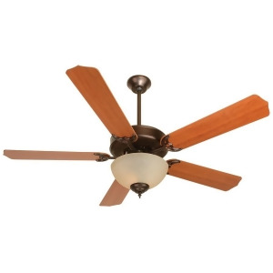 Craftmade Ceiling Fan Oiled Bronze Cd Unipack w/ 52 Blades K10650 - All