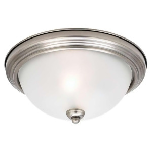 Sea Gull Lighting Close to Ceiling 3-Light Antique Brushed Nickel 77065-965 - All