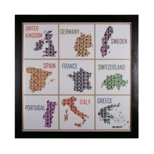 Sterling Industries 9 Patch Countries 10071-S1 - All