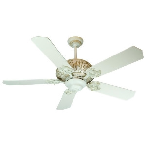 Craftmade Ceiling Fan Antique White Distressed Ophelia 52 Blades K10727 - All