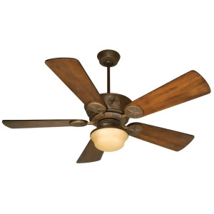Craftmade Ceiling Fan Aged Bronze Chaparral w/ 54 Blades K10510 - All
