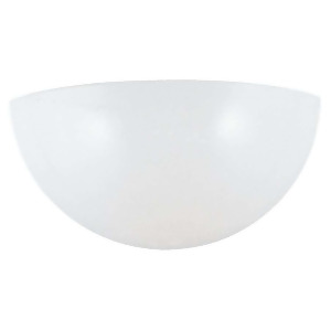 Sea Gull Lighting Single-Light Wall/Bath Sconce in White 4138-15 - All
