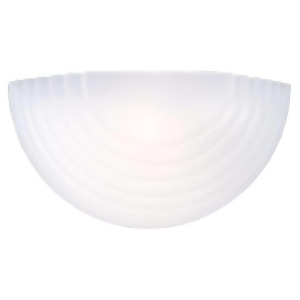 Sea Gull Lighting Single-Light Wall/Bath Sconce in White 4123-15 - All
