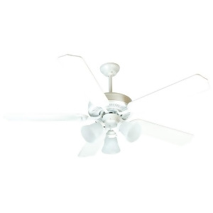 Craftmade Ceiling Fan White Cd Unipack w/ 52 Blades K10638 - All