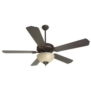 Craftmade Ceiling Fan Oiled Bronze Cd Unipack w/ 52 Blades K10648 - All