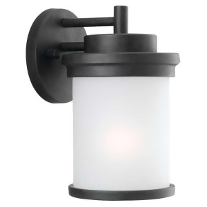 Sea Gull Lighting One Light Outdoor Wall Lantern in Forged Iron 88660-185 - All
