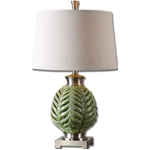 Uttermost Flowing Fern Green Table Lamp 26285 - All