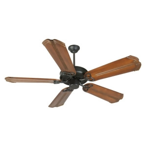 Craftmade Ceiling Fan Flat Black Cxl 56 Chamberlain Oak Blades K10963 - All