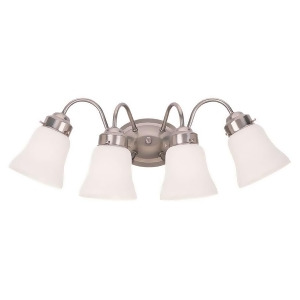 Sea Gull Lighting Four-Light Westmont Wall/Bath in Brushed Nickel 44021-962 - All