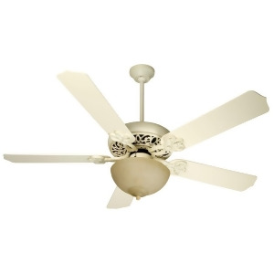 Craftmade Ceiling Fan Antique White Distressed Cecilia Unipack K10618 - All