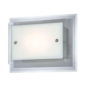 Lite Source Wall Lamp White Glass Shade Ls-16317 - All