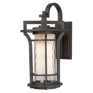 Maxim Lighting Oakville 1-Light Outdoor Wall Lantern in Black Oxide 30485Wgbo - All