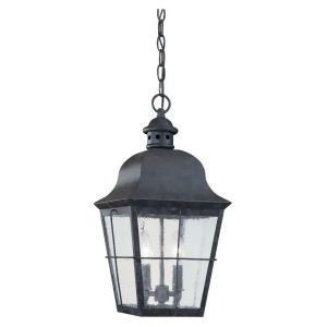 Sea Gull Lighting Two-Light Colonial Outdoor Pendant Oxidized Bronze 6062-46 - All