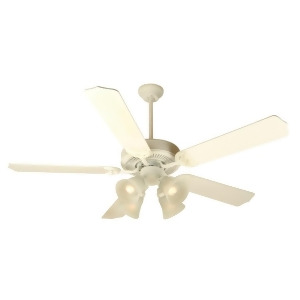 Craftmade Ceiling Fan Antique White Cd Unipack w/ 52 Blades K10630 - All