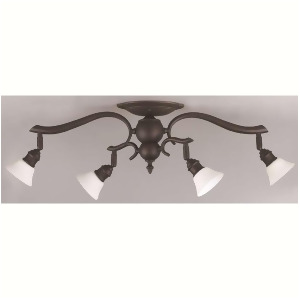 Canarm Addison 4 Head Track in Oil Rubbed Bronze It217a04orb10 - All