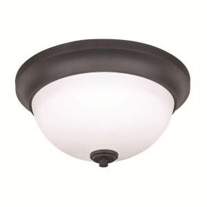 Canarm New Yorker 2 Light 13 Flush Mount in Oil Rubbed Bronze Ifm256a13orb - All
