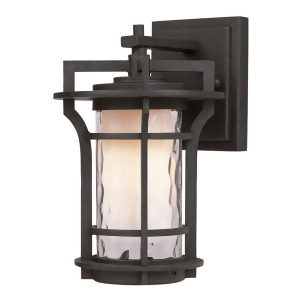 Maxim Lighting Oakville 1-Light Outdoor Wall Lantern in Black Oxide 30482Wgbo - All