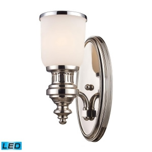 Elk Lighting Chadwick 1-Light Sconce in Polished Nickel 66110-1-Led - All