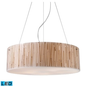 Elk Modern Organics 5-Light Pendant Bamboo in Polished Chrome 19063-5-Led - All