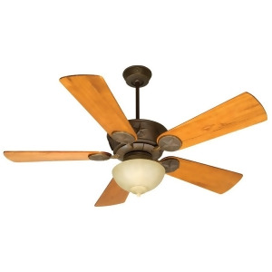 Craftmade Ceiling Fan Aged Bronze Chaparral w/ 54 Blades K10511 - All