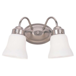 Sea Gull Lighting Two-Light Westmont Wall/Bath in Brushed Nickel 44019-962 - All