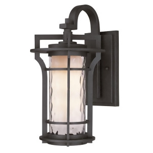 Maxim Lighting Oakville 1-Light Outdoor Wall Lantern in Black Oxide 30486Wgbo - All