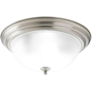 Progress Lighting 3-Light Close-To-Ceiling in Brushed Nickel P3926-09et - All