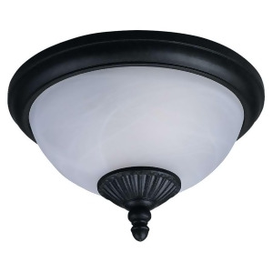 Sea Gull Lighting Two-Light Yorktowne Outdoor Ceiling in Forged Iron 88048-185 - All