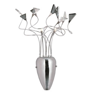 Et2 Lighting Calypso 2-Light Wall Sconce in Satin Nickel E23265-138pc - All