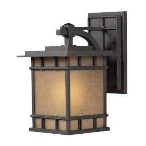 Elk Lighting Newlton 1 Light Outdoor Sconce in Weathered Charcoal 45011-1 - All