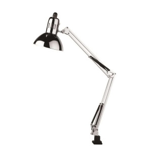 Lite Source Clamp On Swing Arm Lamp Chrome Ls-105c - All