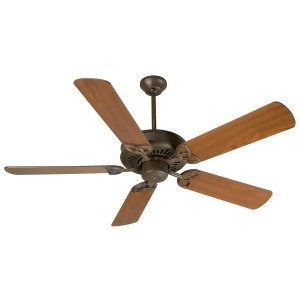 Craftmade Ceiling Fan Aged Bronze American Tradition w/ 52 Blades K10601 - All