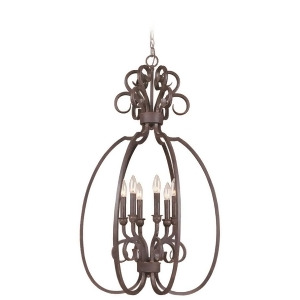 Craftmade Sheridan 6 Light Foyer in Forged Metal 22036-Fm - All