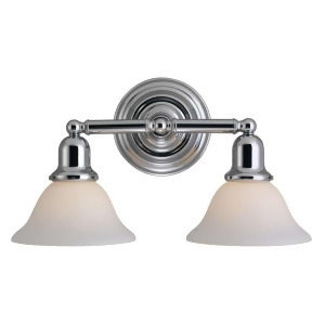 Sea Gull Lighting Two-Light Sussex Wall/Bath in Chrome 44061-05 - All