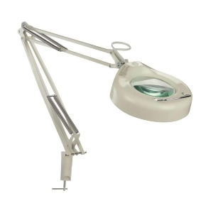 Lite Source 3-Diopter Magnifier Lamp White Lsm-180wht - All
