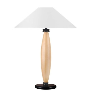 Lite Source Wood Table Lamp Light Natural Ls-3321lnat-wht - All