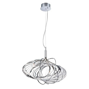Lite Source Ceiling Lamp Chrome Stainless Steel Ls-19225 - All