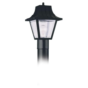 Sea Gull Lighting Single-Light Outdoor Post Lantern in Clear 8275-32 - All