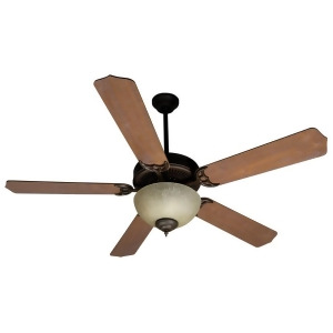 Craftmade Ceiling Fan Oiled Bronze Cd Unipack w/ 52 Blades K10649 - All