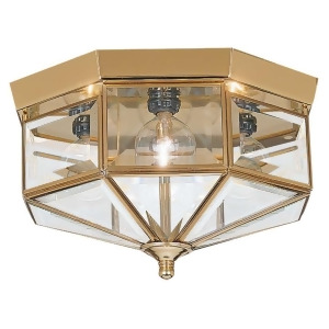 Sea Gull Lighting Four-Light Bound Glass Ceiling in Polished Brass 7662-02 - All
