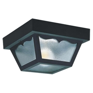 Sea Gull Lighting Single-Light Outdoor Ceiling Fixture in Clear 7567-32 - All