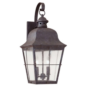 Sea Gull Lighting Two-Light Chatham Colonial Outdoor Wall Lantern 8463-46 - All